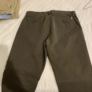 Brown polo chino pants